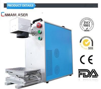 30W Export Standard Fiber Laser Marking Engraving Machine for Customized Fishing Rod Fishing Gear