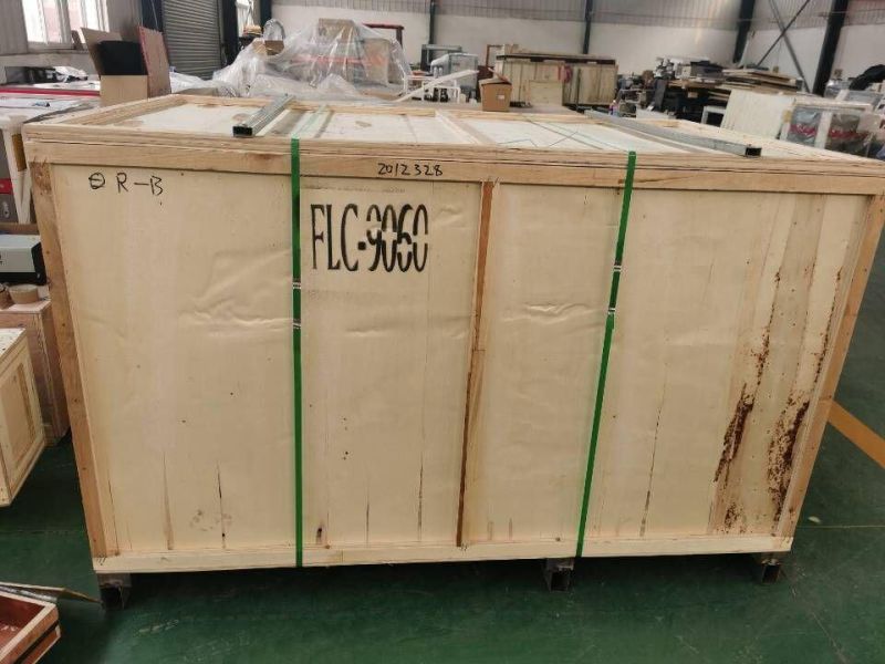 CO2 80W 100W CNC Laser Paper Wood Cutter Machine Flc9060
