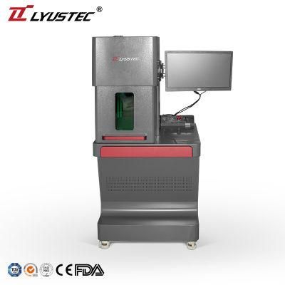 Enclosed Fiber Laser Marking Machine 50W Laser Engraving Machine Raycus Laser Source