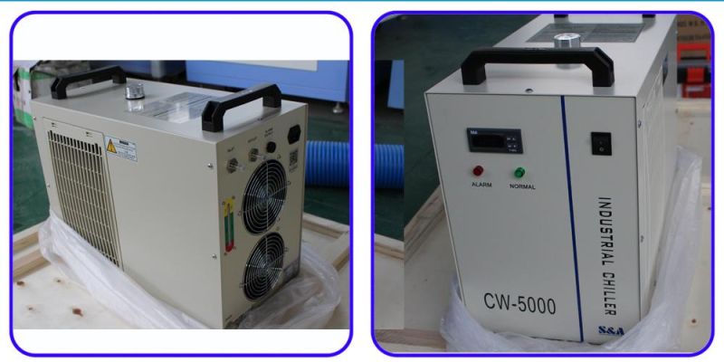 Batch Precision Fabric Embroidery Logo CO2 Laser Cutting Machine with CCD Camera