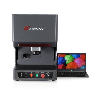 China 20W 30W 50W Portable Mini Fiber Laser Marking Machine for Jewelry Gold Silver Stainless