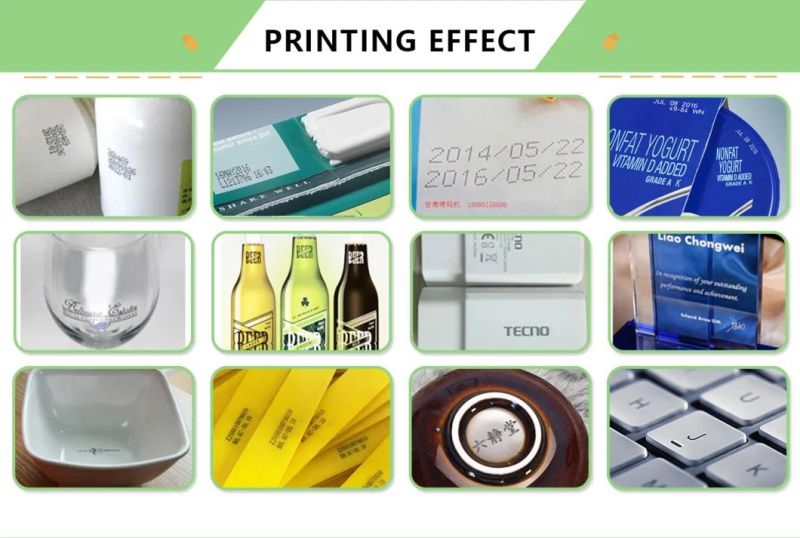 UV Flying Laser Marking Machine for Date/ Qrcode /Barcode Fast Laser Engraving Machine