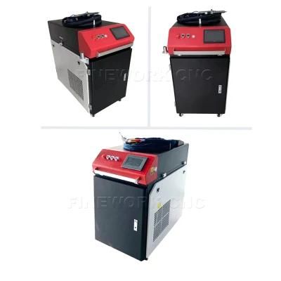 Metal Sheet Brass Stainless Steel 1000W Portable Handle Held Handy Fiber Laser Welding Machine