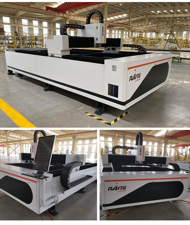 Large Area 2000W Sheet Metal Fiber Laser Cutting Machine with Thickness 10mm Capacity Carbon Stainless Steel 1000W 1500W 5000W Laser Cut Machine