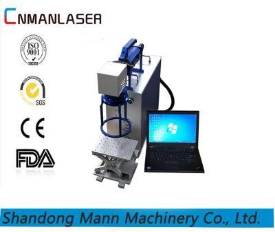 Air Cooling Handheld Portable Laser Marking Machine for Metal and Nonmetal