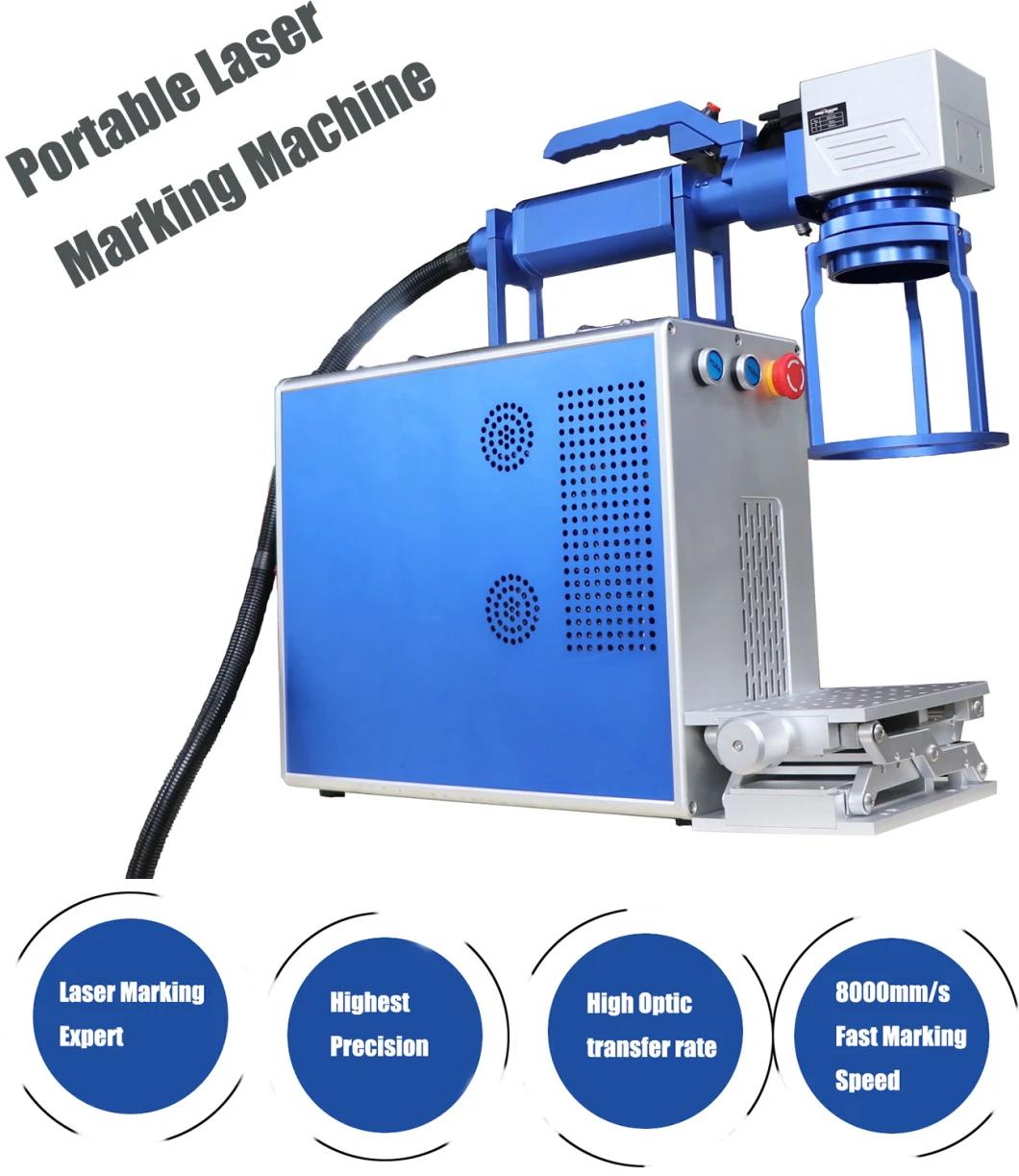 Hand-Held 30W China Factory Laser Splitter and Marking Machine for Back Cover Separate Machine