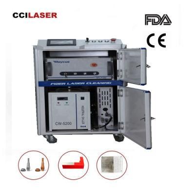 50W 100W 200W 500W 1000W Cheap Laser Rust Removal Laser Cleaners Laser Cleaning Machine Price for Clean Metal Rust Oil Painting Coating