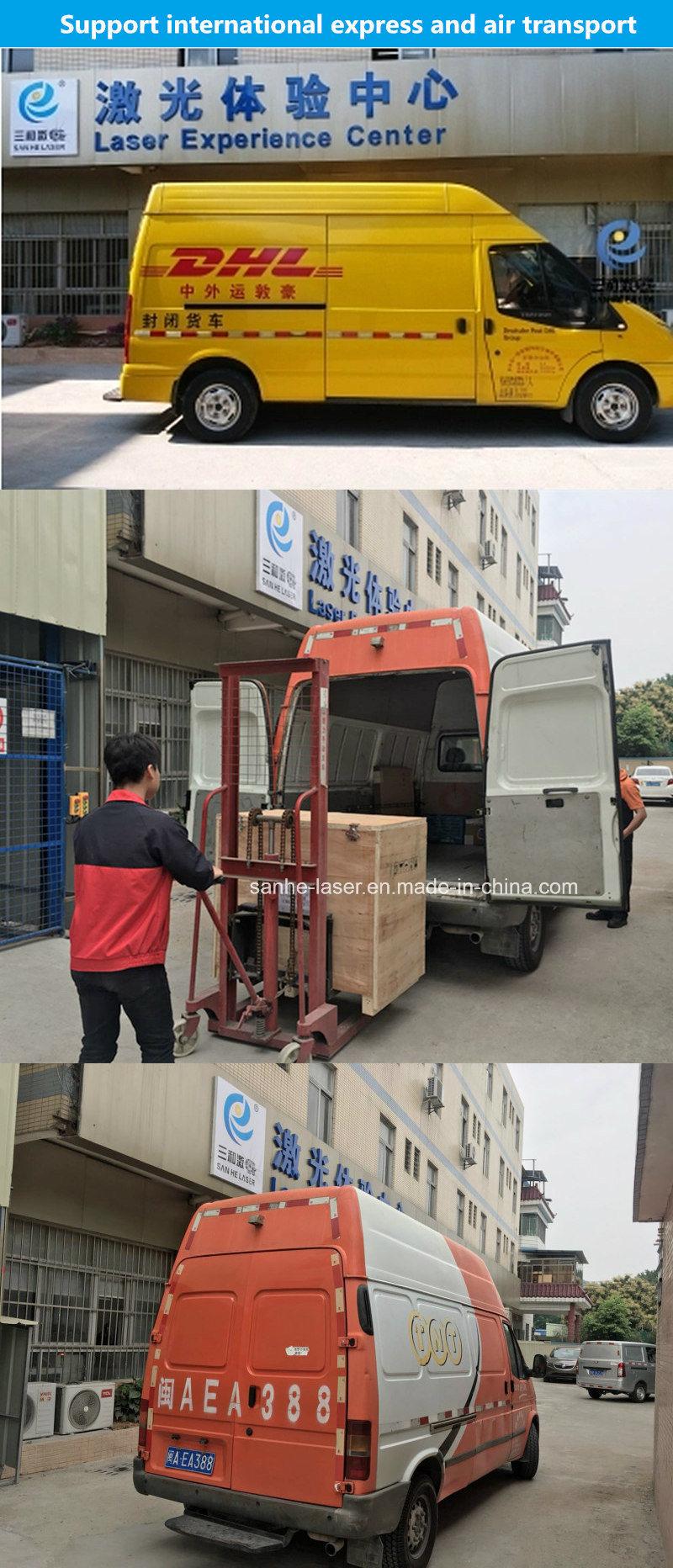Sanhe High Precision 20W/30W Fiber Laser Marking Machine Price for Helmet ABS, Pes, PVC