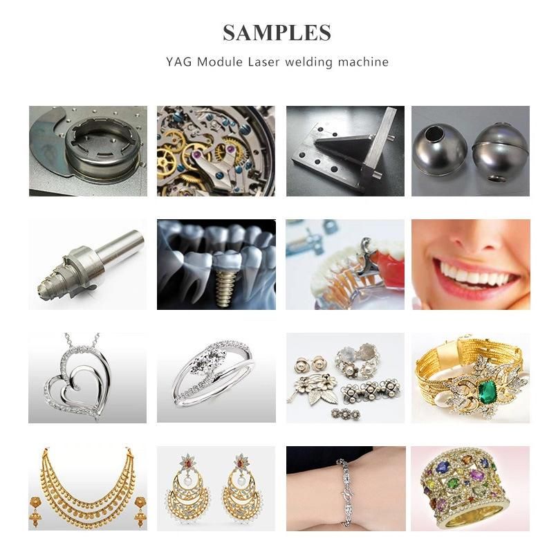 100W 200W Desktop Jewelry Spot Laser Welding Machine