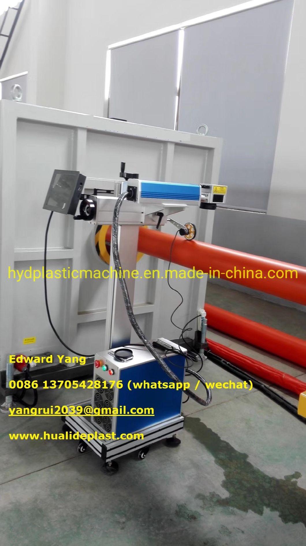 High Speed Flying 30 W Fiber Laser Printer for PVC HDPE Pipe