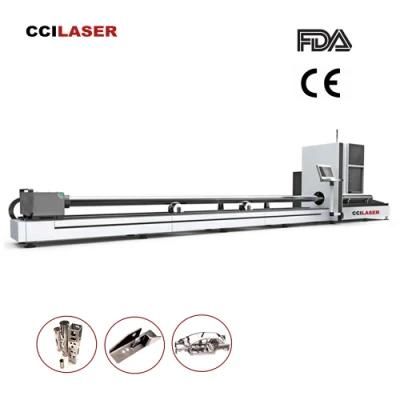 Aluminium Tube Machinery with Fiber Laser Cutting CNC Laser Cutter Machine