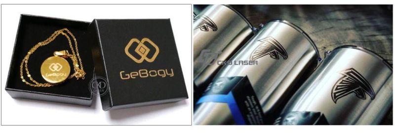 Serial Number Laser Marking Machine on Metal Painting Face