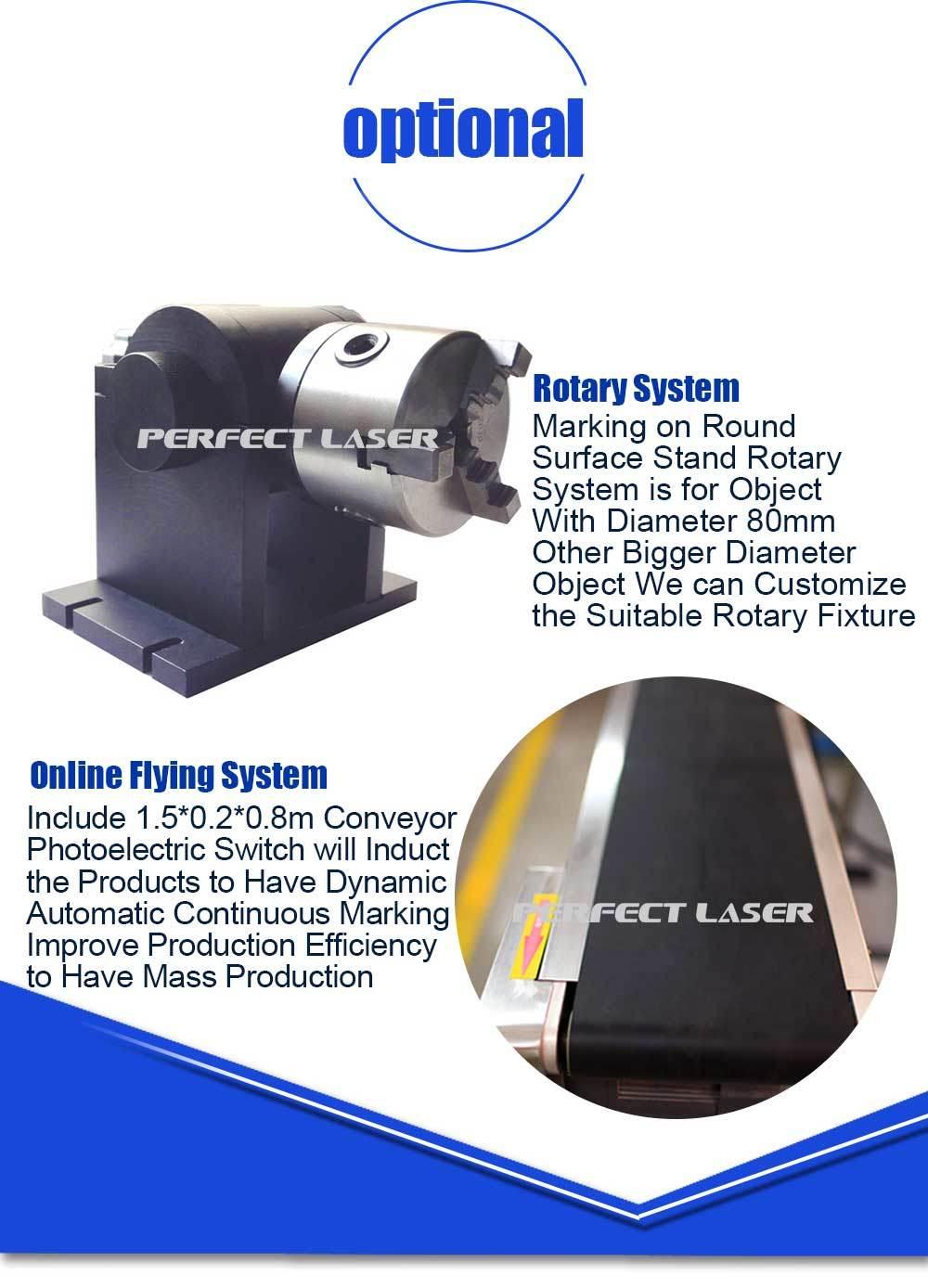 3D Logo Laser Marking Machine on Sculptured Surface
