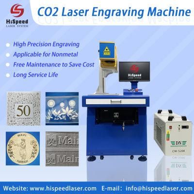 Acrylic CO2 Laser Marker Machine CO2 Laser Engraver