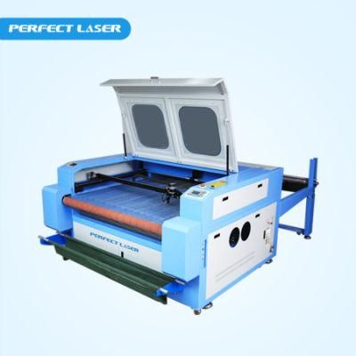 Pedk-160100s Fast Speed CNC Fabric Laser Cutting Machine Price with Automatic Cloth Rolling System