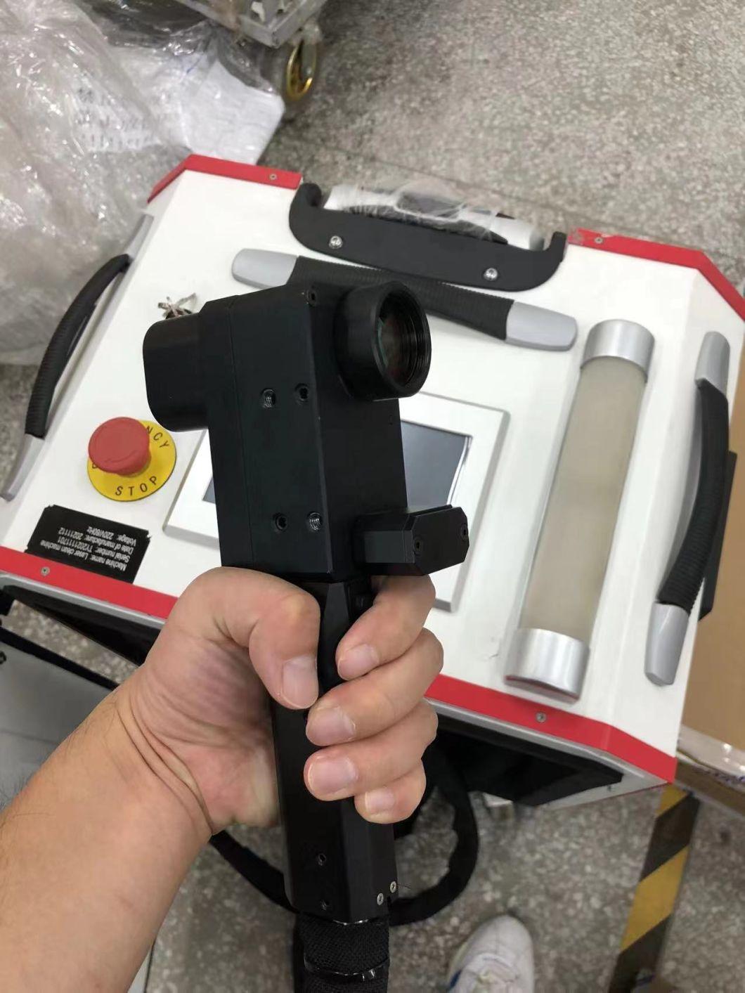100W Clean Laser Rust Removal Gun Laser Cleaning Machine Price