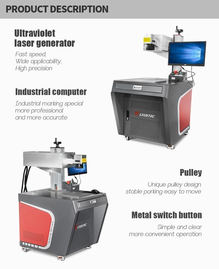 UV Laser Marking Machine with CCD System