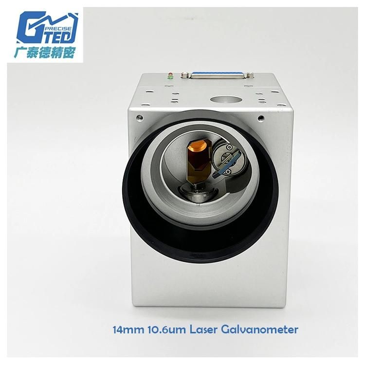 14mm Carbon Dioxide Galvanometer Xy2-100 / Spi Interface Laser Galvanometer Laser Marking Machine