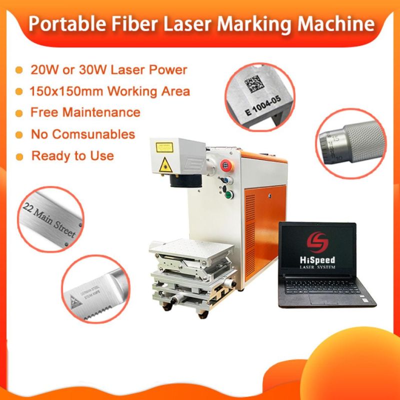 Laser Marking Portable Laser Marking Machine for Coated Material