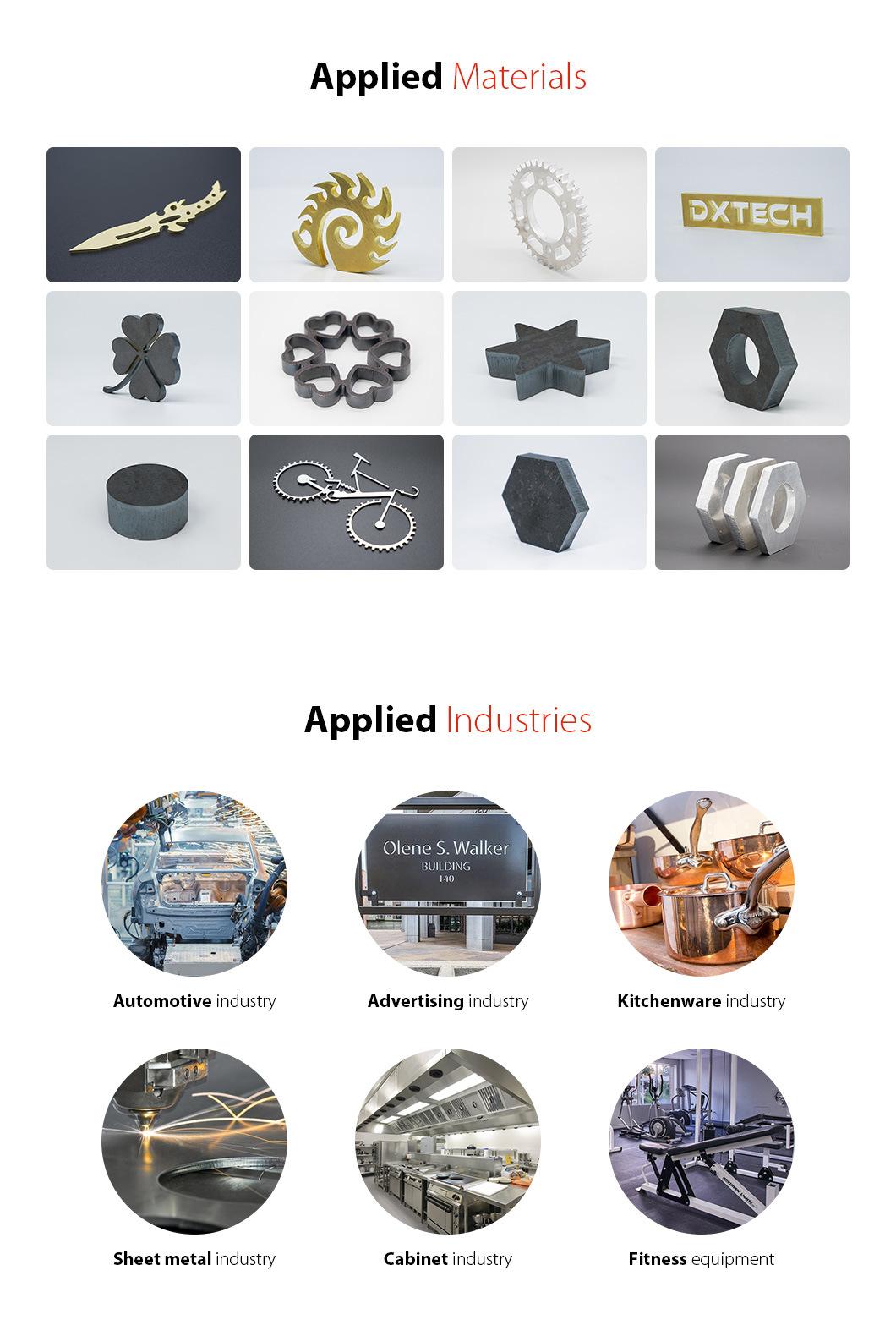 Metal Factory Direct 4000W for Tube and Sheet Use Fiber CNC Laser Cutting Machine for Multiple Metal Pipe and Sheet