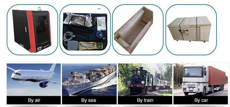 Full Enclosed Desktop Fiber Mobile Laser Marking Engraving Machine