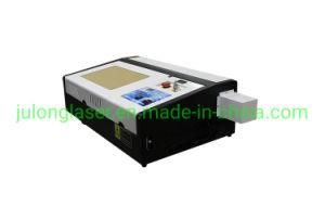 CO2 Laser Engraving Cutting Machine for Glass Leather Stone 4040 40W with Ce FDA
