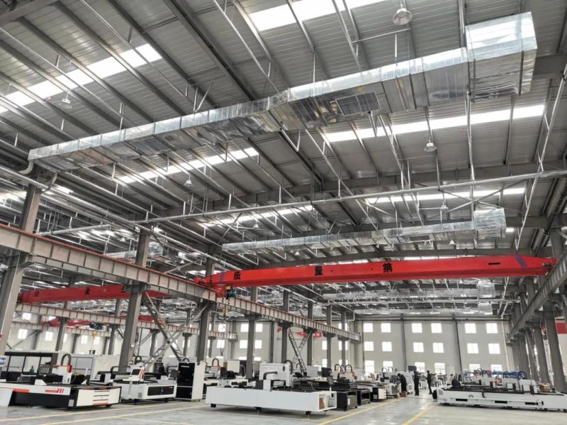 Fibre Laser Cutting Machine Cutter Metal Stainless Steel and Brass Good Performance Welding Bed