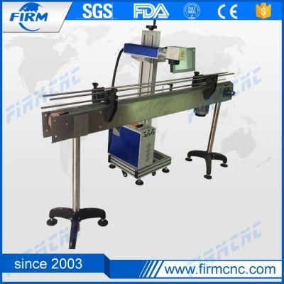 20W/30W/50W Flying Fiber Laser Marking Machine Price /Fiber Laser Engraver/Laser Marker on Metal