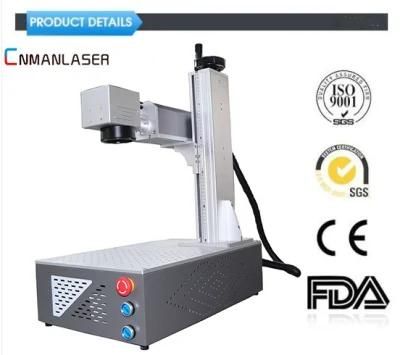 30W Air Cooling Fiber Laser Marker Machine for All Kinds of Auto Parts Home Appliances