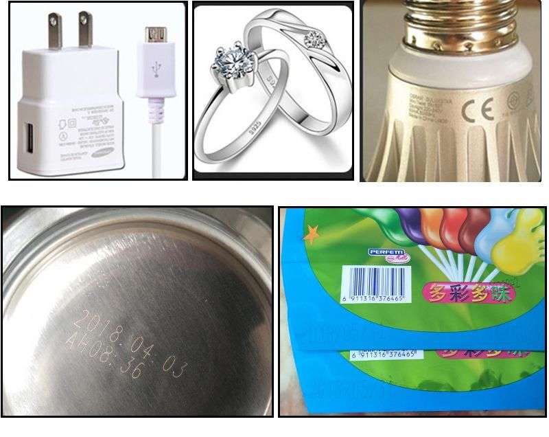 Factory Price Fiber Laser Marking/Engraving Machine for Beer/Milk/Juice Can
