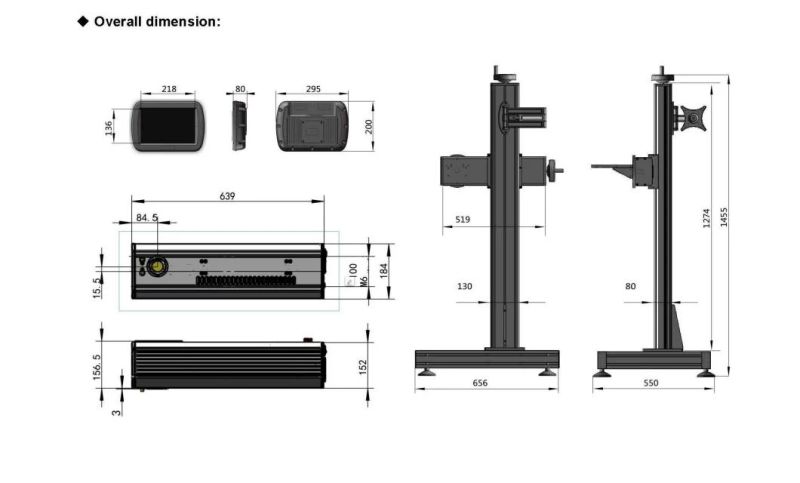 CO2 Flying Laser Printer for Plastic Metal Medicine Boards Pet Bottles