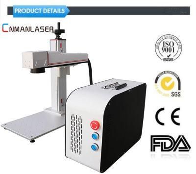 30W Fiber Laser Marking Machine for Metal Stainless Steel Plastic Jewelry PVC PCB Metal as Mark Engraving
