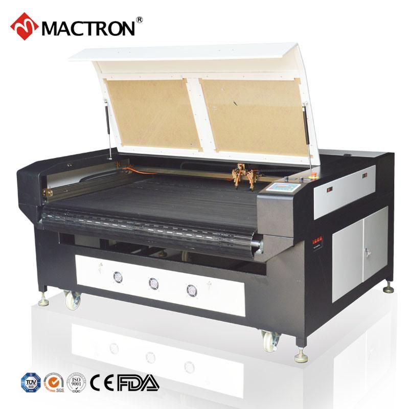 100W 130W 150W CO2 Laser Engraving Cutting Machine on Computer Fabric
