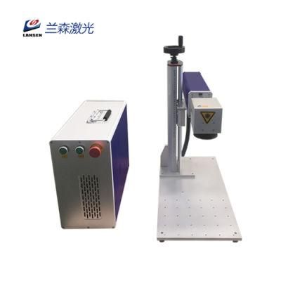 Split Mini Color Logo 30W Fiber Laser Marking Machine