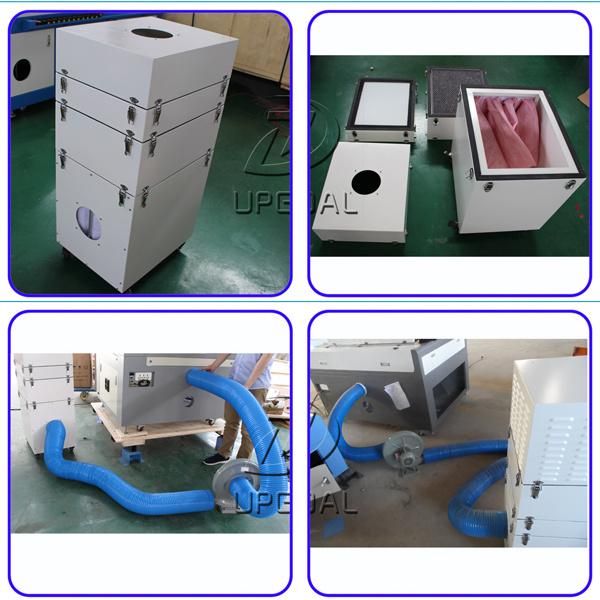 15-20mm Thickness Acrylic CO2 Laser Cutting Machine 130W with Air Filter