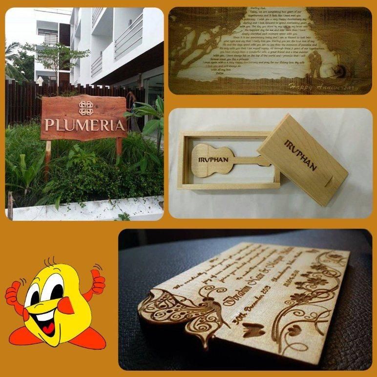 80W CO2 Wood Acrylic Laser Cutting and Engraving Machine 20"*28" with Honeycomb Table