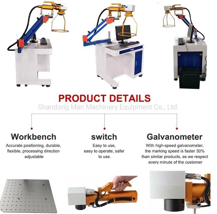 Ezcad Hand-Held Laser Marking Machine for Metal and Nonmetal