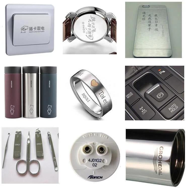 Desktop Fiber Laser Marking Machine for Buckles Hardware Tools