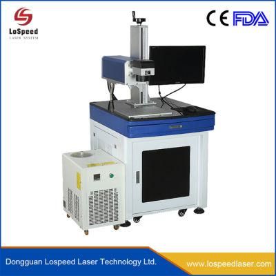 Powerful Function Stable Performance Hispeed UV Laser Marking Machine for Drink Bottle/Plastic/Phone Case/Glass