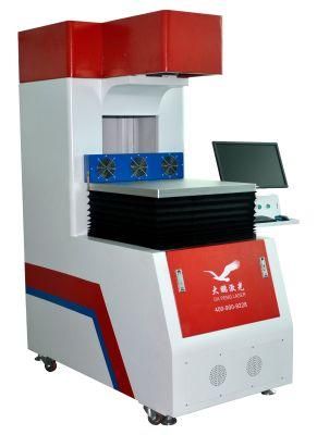 20W 30W Large Format Fiber Laser Marking Engraving Machine for Metal Nonmetal