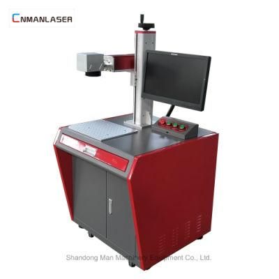 30W High Speed Fiber Laser Marking Machine for PVC/PPR/HDPE Pipe