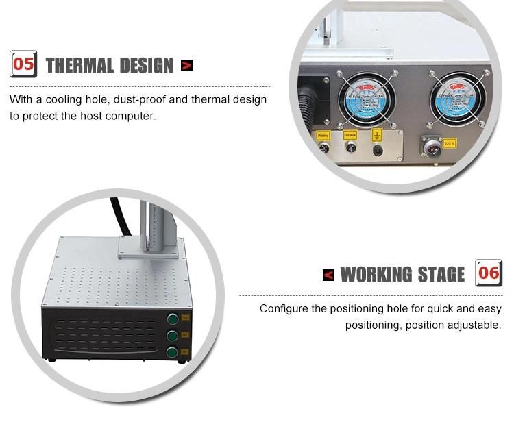 Super Fiber Mini Laser Marking Engraving Machine All in One