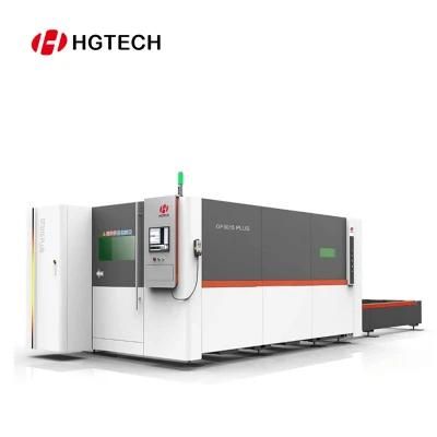 Hgtech 3015 1000W Fiber Laser Cutting Machine Sheet Metal Servo Power High Effciency Automatic Feeding Saving Material