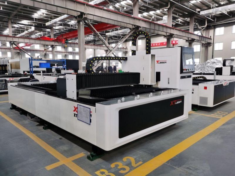 Fiber Laser Metal Sheet Cutting Machine CNC Laser Cut Carbon Stainless Metal