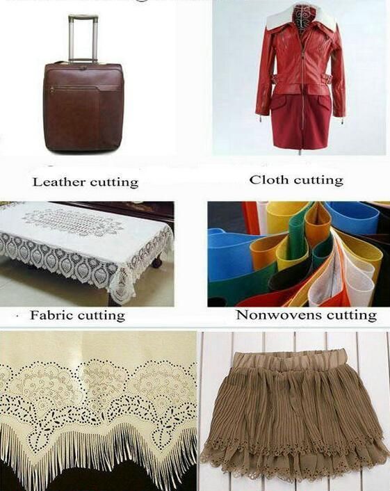 Auto Feed Leather Fabric Garments Laser Cutting Machine