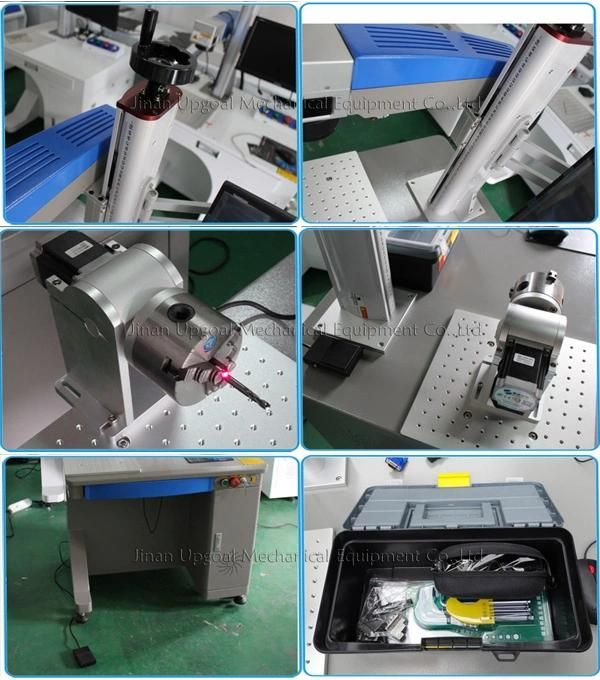 Metal Artware Fiber Laser Marking Engraving Machine 30W