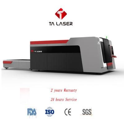 2000W, 3000W, 4000W CNC Fiber Laser Cutter, Fiber Laser Cutting Machine for Carbon Steel, Stainless Steel Cutting