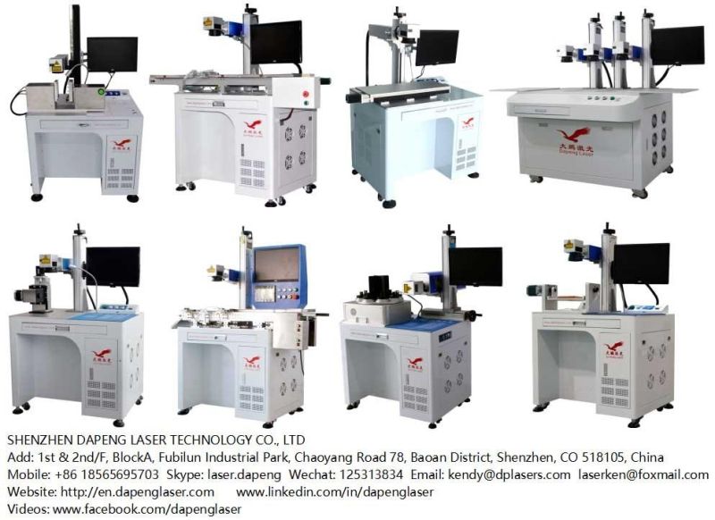 Ce Fiber Laser Marking Machine 100W