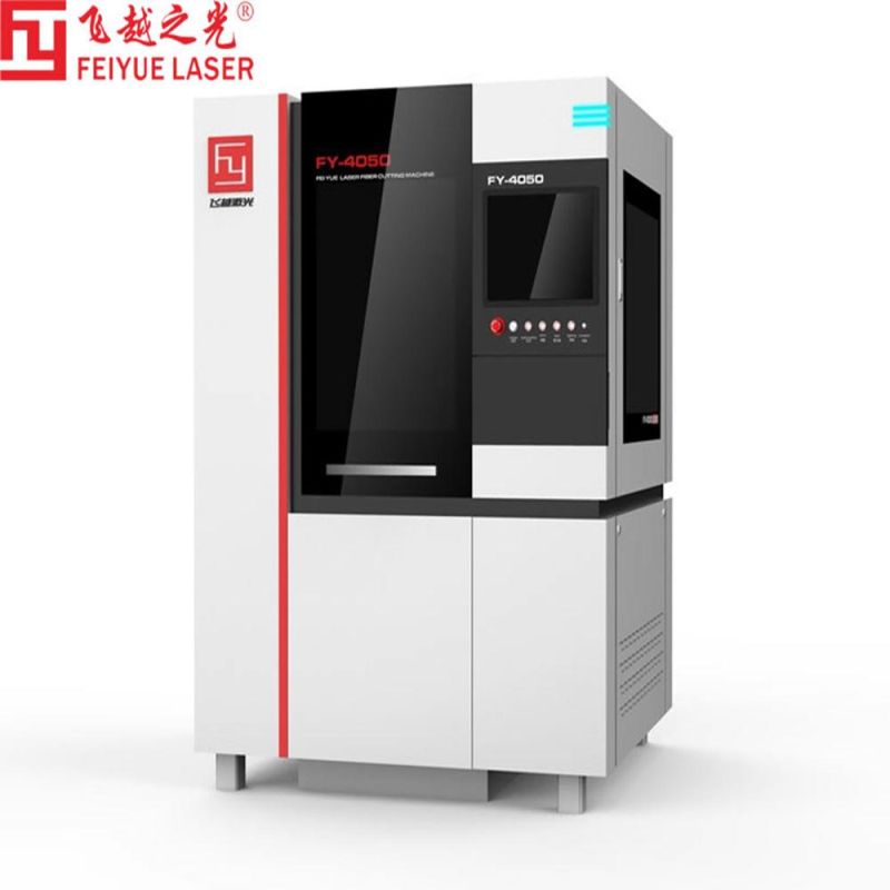 Fy4050b Feiyue Fiber Laser Cutting Machine High Precision Metal Stainless Steel Ss Sheet Jewelry Gold 2D Small Industrial Laser Cutter Machine Equipment