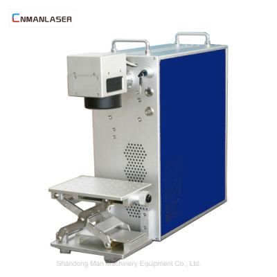 175*175 mm Mini Laser Marking Machine Price 20W for Phone Case
